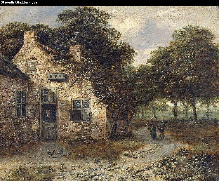 Jan Wijnants A peasant cottage